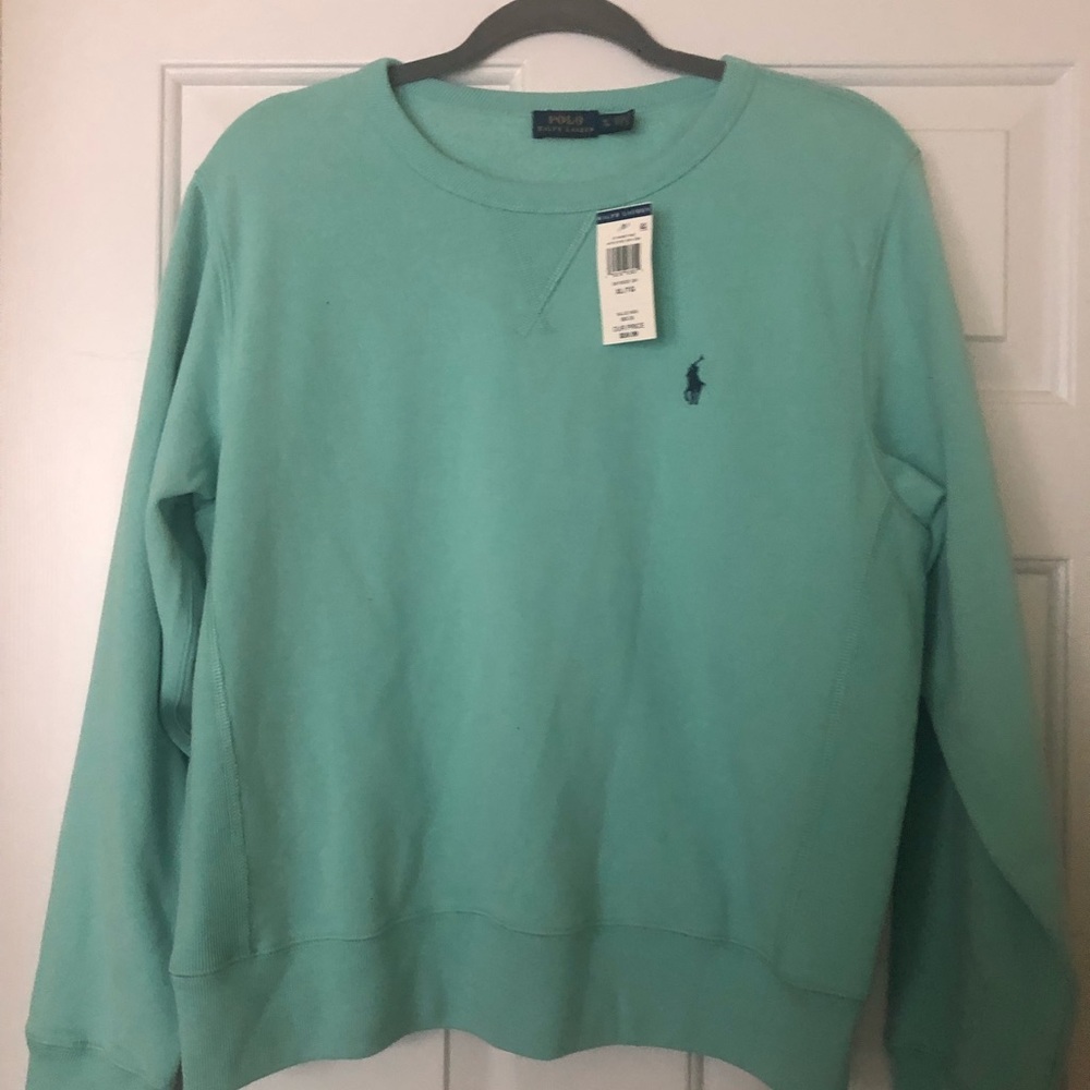 Women’s Polo Sweatshirt “BaysideGreen” Never worn